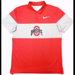 Ohio State Nike Dri-Fit Golf Polo - Mens Medium